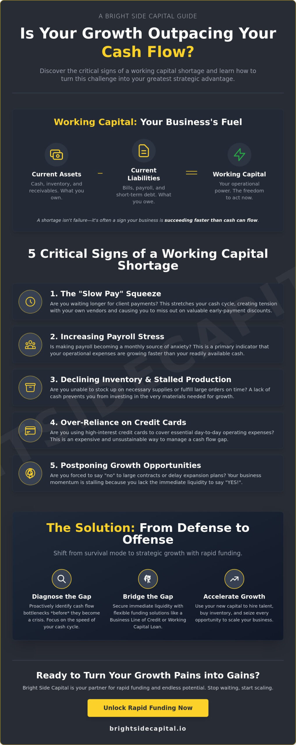 Signs of a Working Capital Shortage: Spot the Signals and Fuel Your Growth!